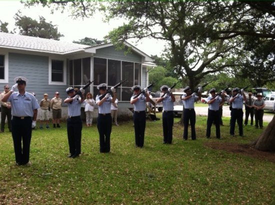 Ocracoke Honors WWII Sailors 